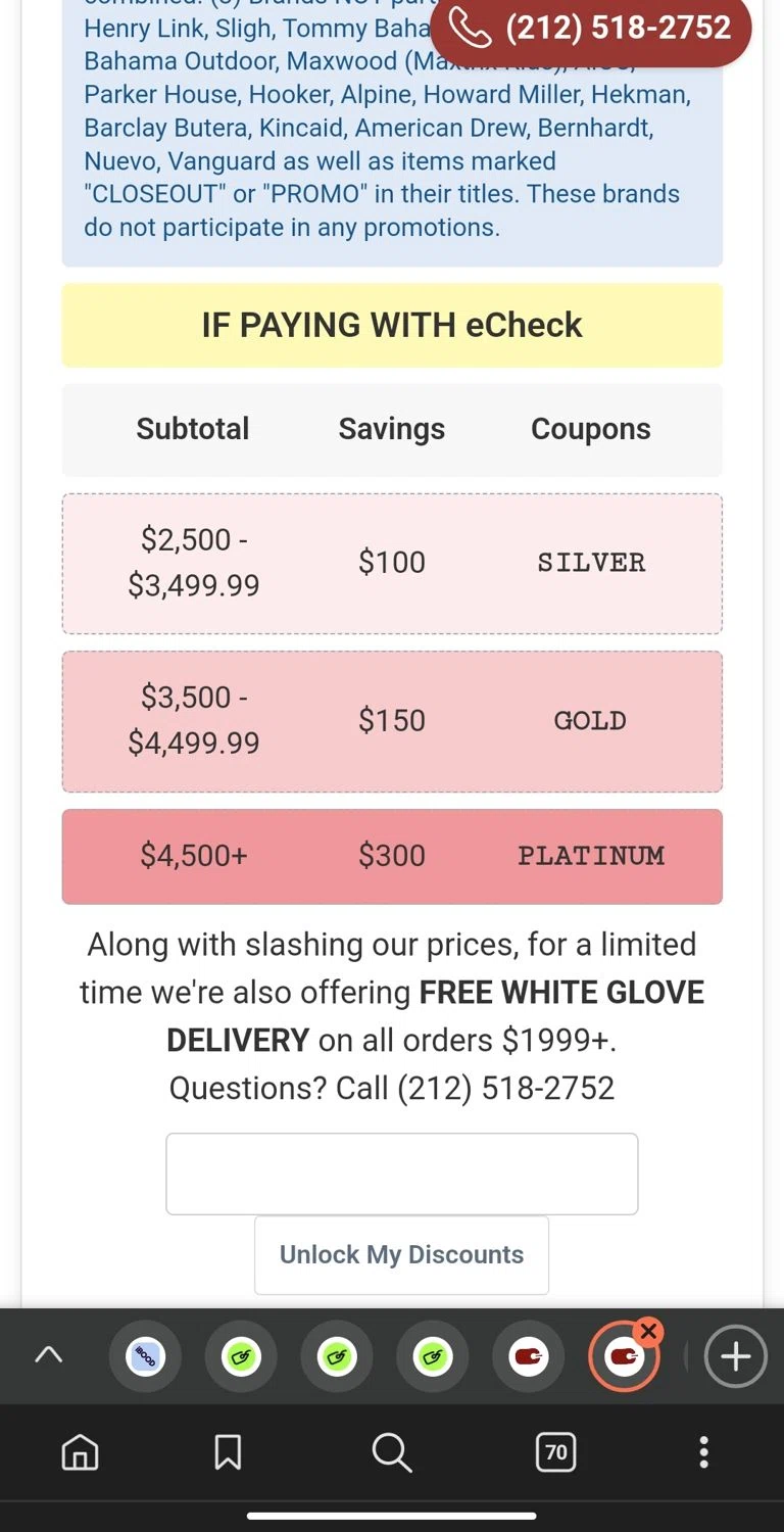 Bedroom Furniture Discounts promo code screenshot showing code GOLD applied at Bedroom Furniture Discounts checkout page. Uploaded by SimplyCodes community member Dejadepicharme on May 28, 2025