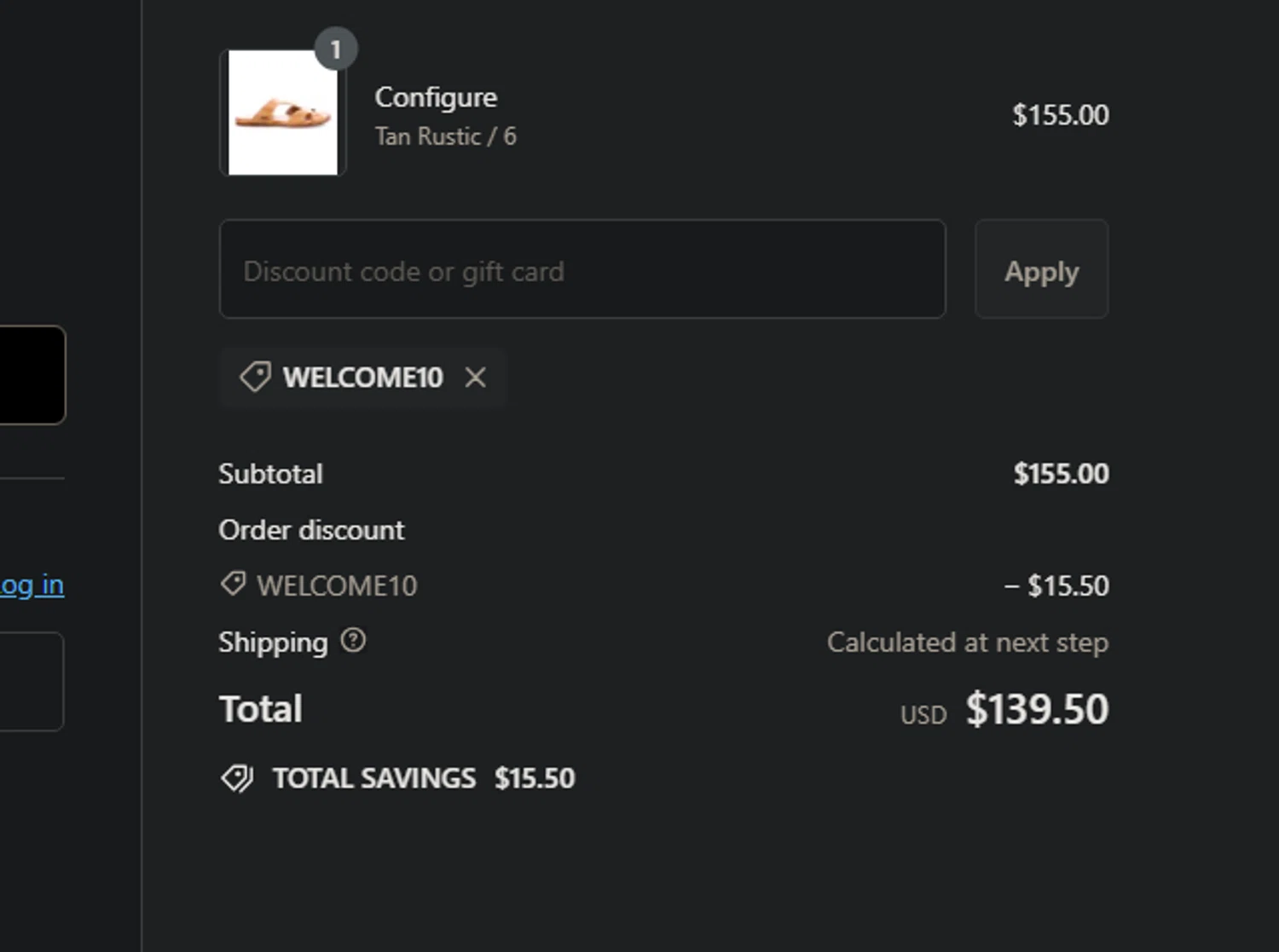 Bed|Stu checkout page showing Bed|Stu discount code box | Screenshot taken by SimplyCodes community member on May 25, 2024