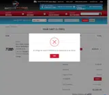 Beefcake Racing coupon verification screenshot