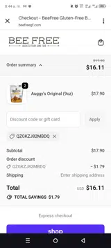 QZGKZJ82MBDQ coupon verification screenshot