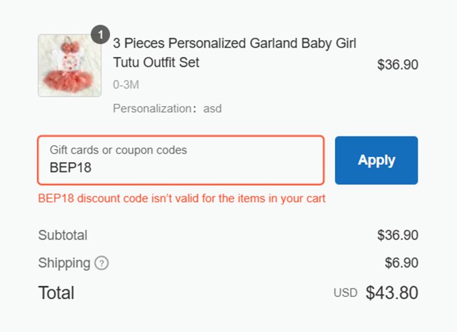 Beepumpkin checkout page showing Beepumpkin coupon code box | Screenshot taken by SimplyCodes community member on Jul 19, 2025