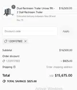 12offstbee coupon verification screenshot