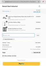 MIGUELDELGADO coupon verification screenshot