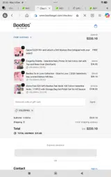 Voloshka coupon verification screenshot