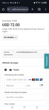 BSAI25 coupon verification screenshot