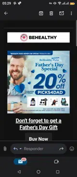 Picks4dad coupon verification screenshot