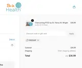 Be in Health Resource Center coupon verification screenshot