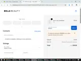 Shop BelaBeauty coupon verification screenshot