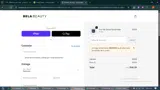 Shop BelaBeauty coupon verification screenshot