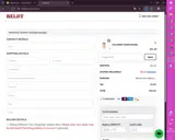 WELCOME10 coupon verification screenshot