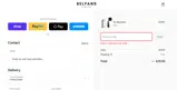Belfans Technologies coupon verification screenshot