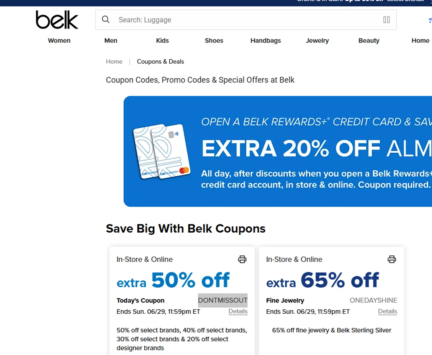 Belk Discount Codes - 65% Off (5 Verified) Jul 2025