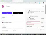 Bella Bridesmaids coupon verification screenshot