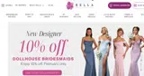 Bella Bridesmaids coupon verification screenshot
