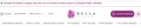 Bella Bridesmaids coupon verification screenshot