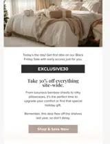 exclusive30 coupon verification screenshot
