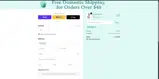 Welcome coupon verification screenshot
