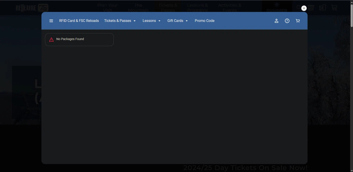 Belleayre Mountain promo code screenshot showing code SKIFREE applied at Belleayre Mountain checkout page. Uploaded by SimplyCodes community member Nor_man on May 2, 2025