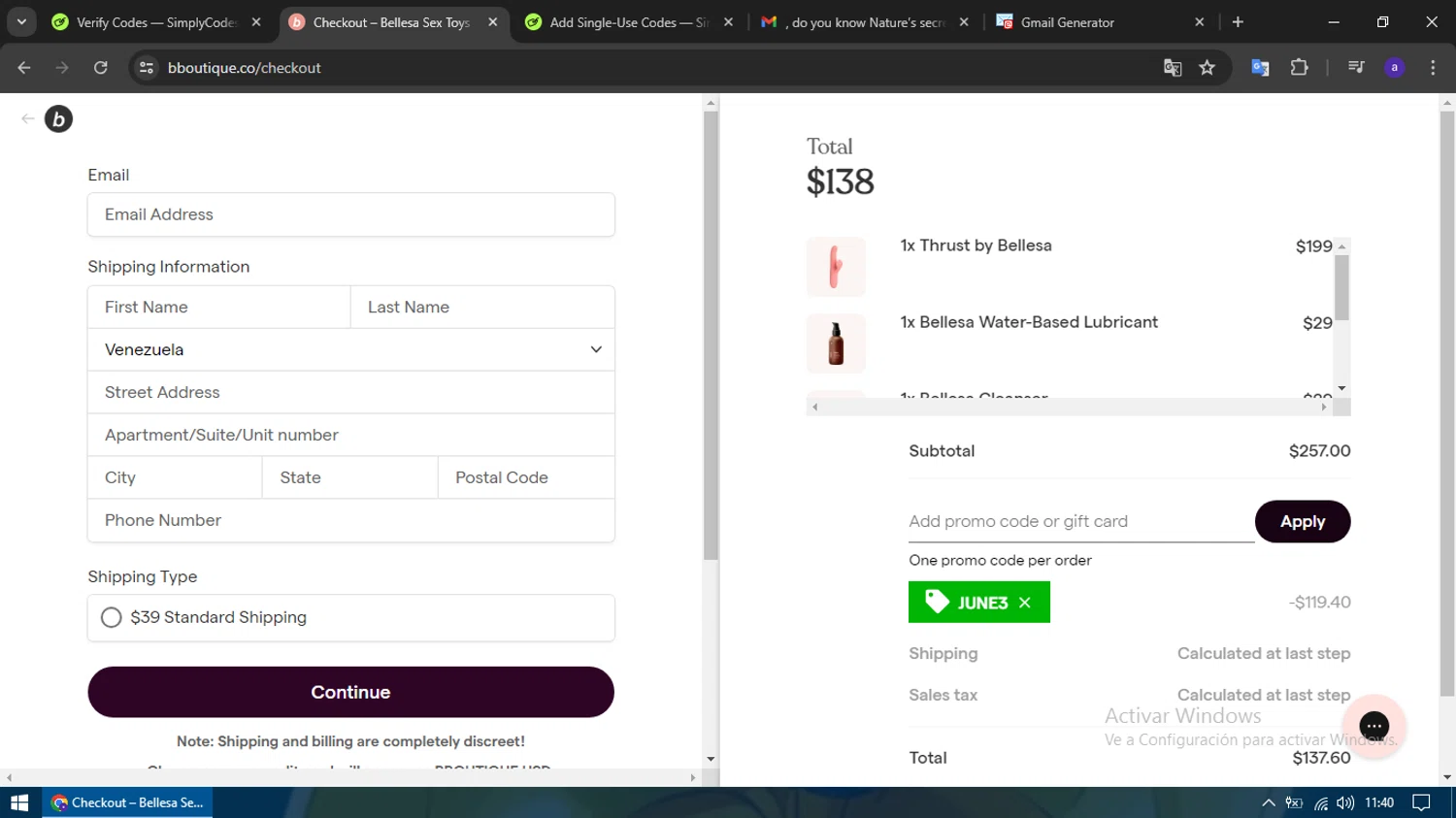 Bellesa Boutique Promo Codes – 60% Off | July 2024
