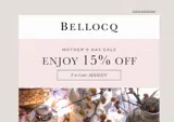 Bellocq Tea coupon verification screenshot