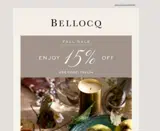 Bellocq Tea coupon verification screenshot