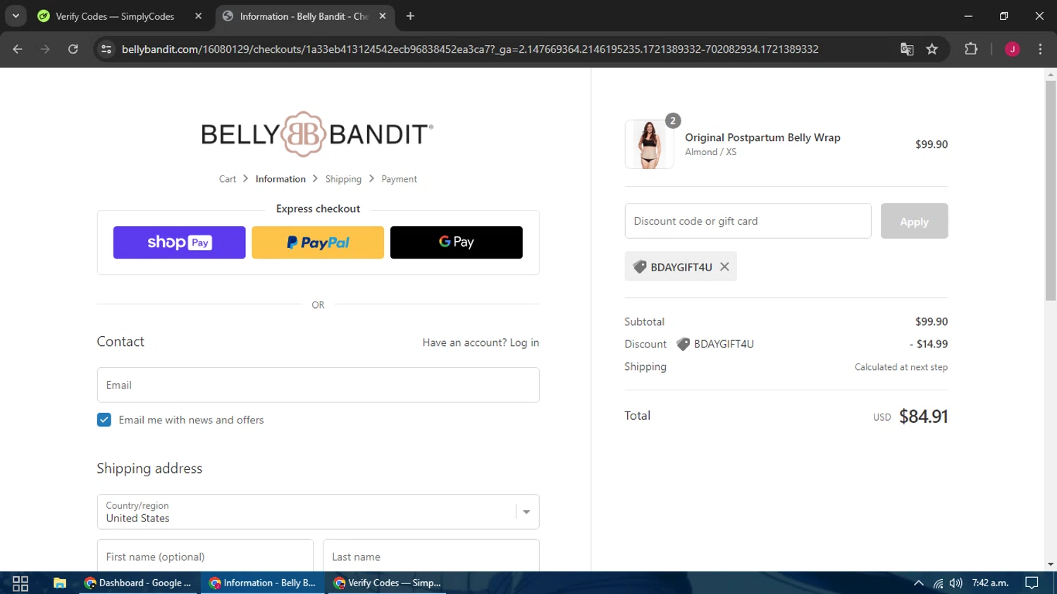 Belly Bandit Coupons 20 Off Discount Codes in August 2024 SimplyCodes