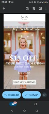 Soft15 coupon verification screenshot