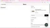 Bemz US coupon verification screenshot