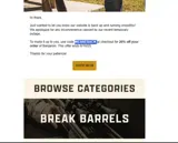 WEAREBACK coupon verification screenshot