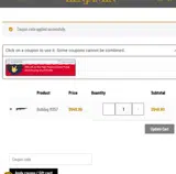 MEMORIAL26 coupon verification screenshot