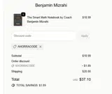 ahorracode coupon verification screenshot
