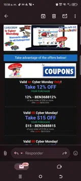 BEN368812% coupon verification screenshot