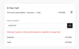 JUNE2025 coupon verification screenshot