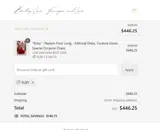 RUBY coupon verification screenshot