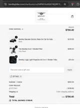 BT7943 coupon verification screenshot