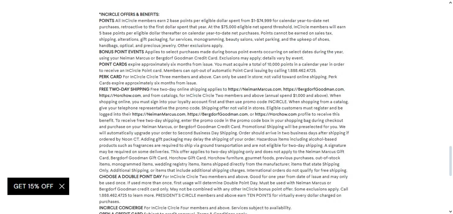 Bergdorf Goodman promo code screenshot showing code INCIRCLE applied at Bergdorf Goodman checkout page. Uploaded by SimplyCodes community member bettercallkim on Aug 21, 2025