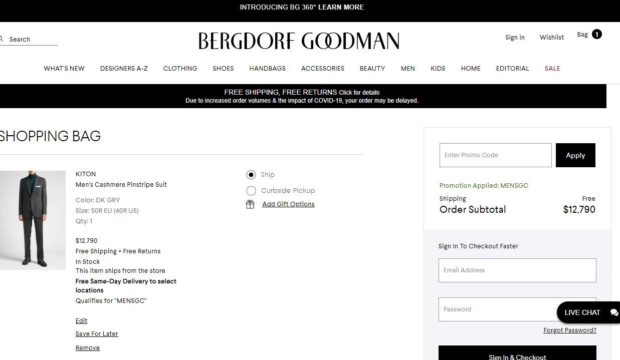 100 Off Bergdorf Goodman Promo Codes Sep 2022 SimplyCodes
