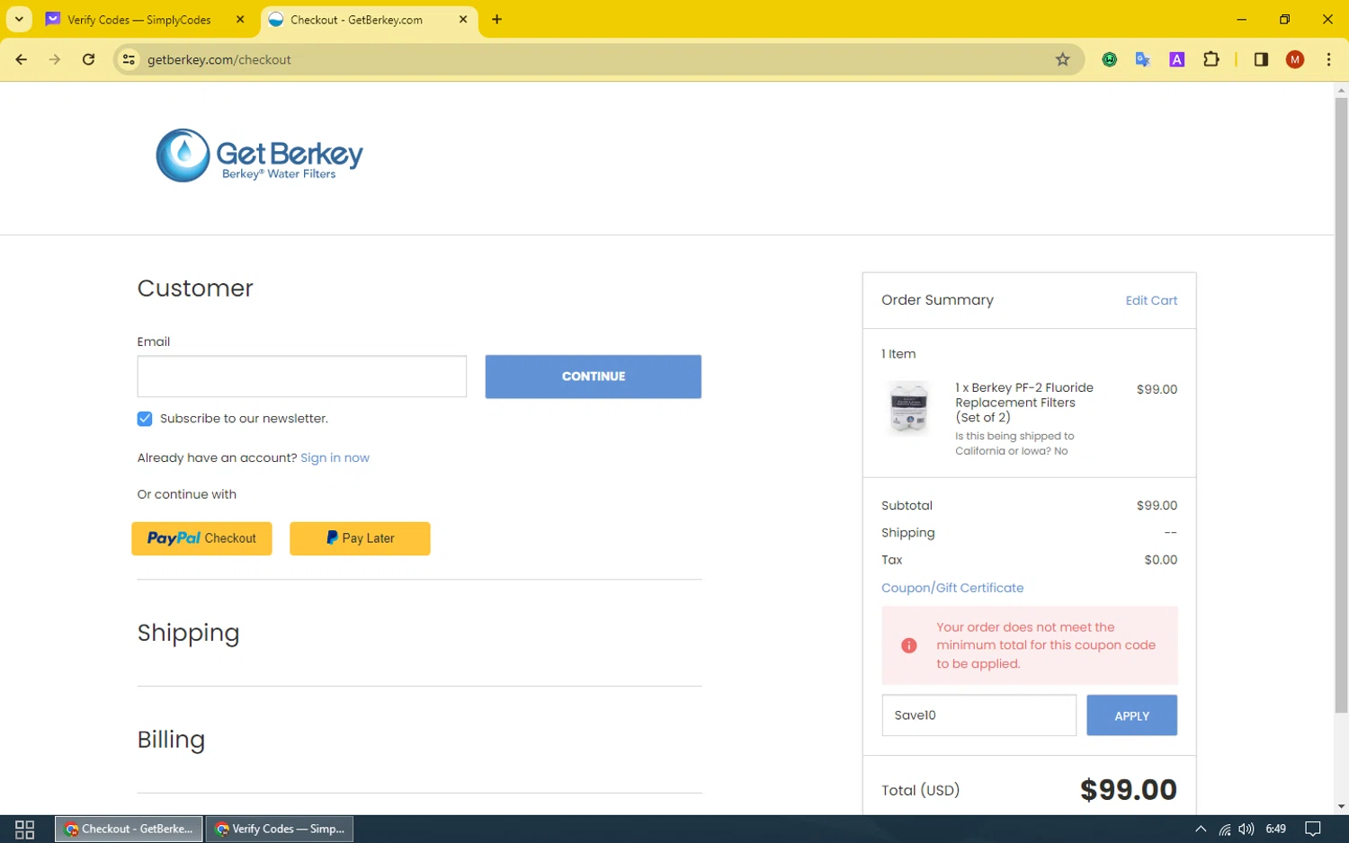 Berkey Water Filter Promo Codes 10 Off July 2024
