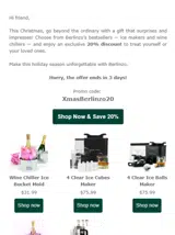 XmasBerlinzo20 coupon verification screenshot