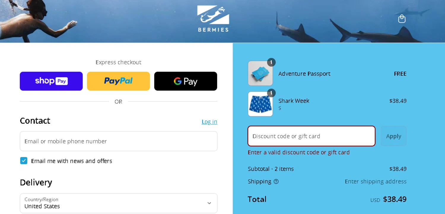 Bermies discount code screenshot showing code savecodeknock applied at Bermies checkout page. Uploaded by SimplyCodes community member DALASITO on Aug 28, 2025