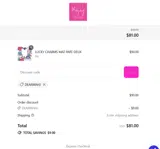DEARMAHJ coupon verification screenshot