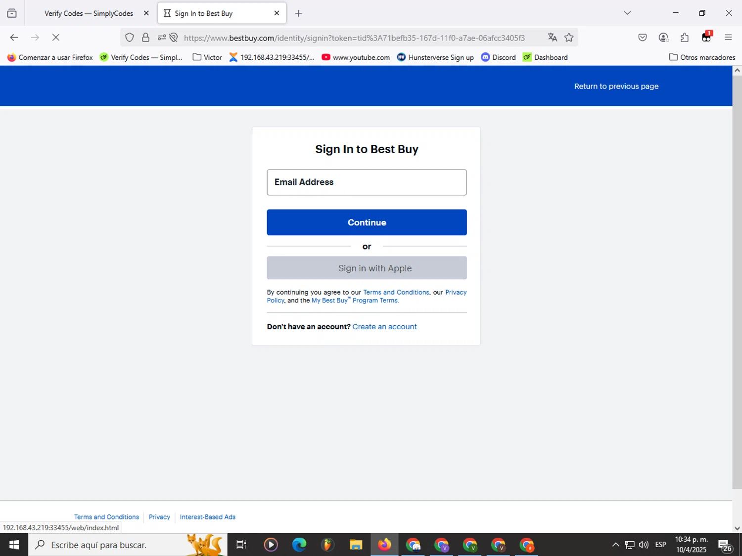 Best Buy discount code screenshot showing code LETSFLOW10 applied at Best Buy checkout page. Uploaded by SimplyCodes community member Garou_Y2K on Apr 11, 2025
