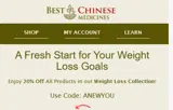 ANEWYOU coupon verification screenshot