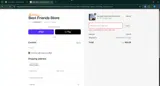 Best Friends Store coupon verification screenshot