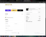 Bestia Dog Gear coupon verification screenshot