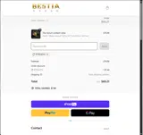 Bestia Dog Gear coupon verification screenshot