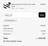 TCHALLA10 coupon verification screenshot