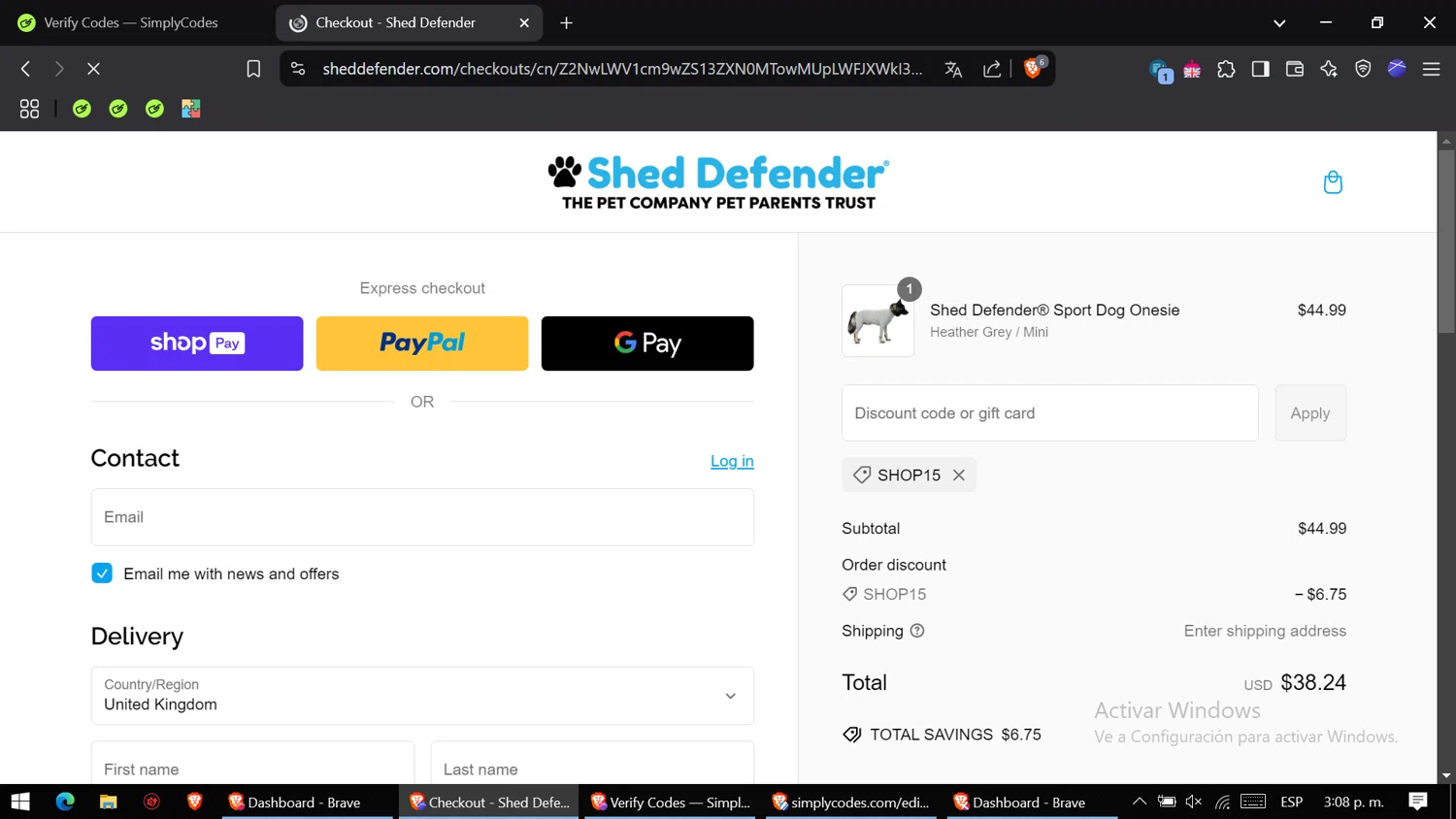 BestParking checkout page showing BestParking promo code box | Screenshot taken by SimplyCodes community member on Feb 14, 2025