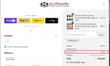 WELCOME coupon verification screenshot