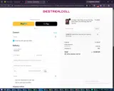 BestRealDoll coupon verification screenshot